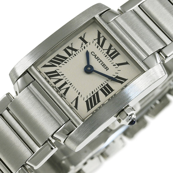 CARTIER Tank Française SM watch ladies W51008Q3