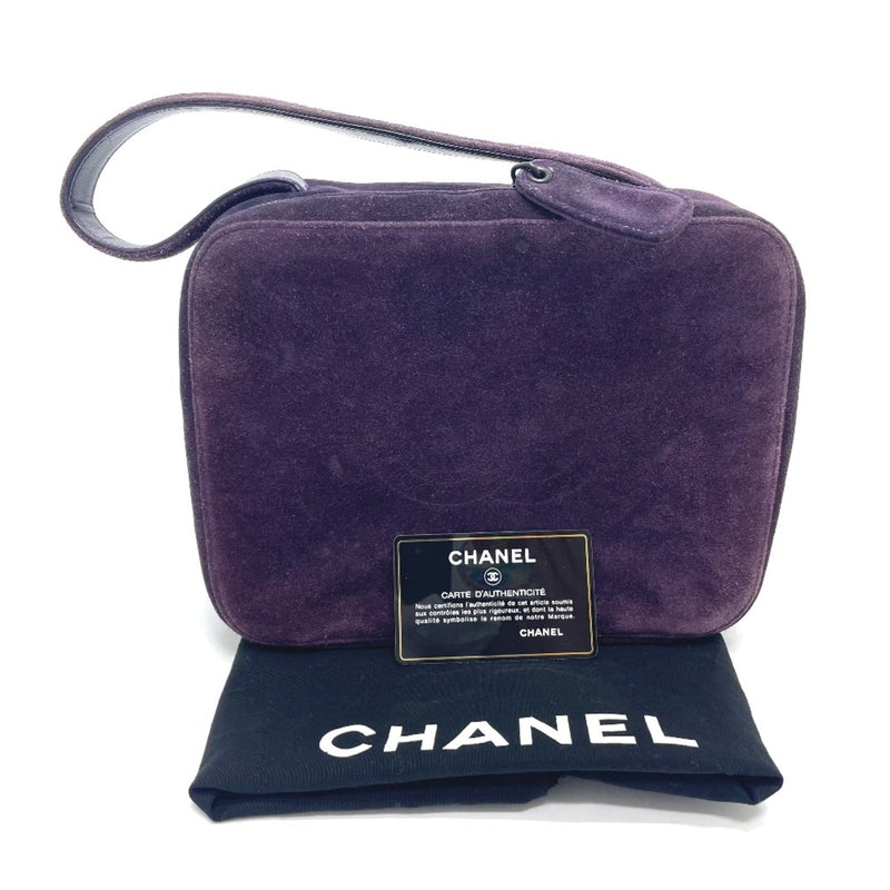 Chanel CC Mark bag fashion accessory handbag Hand Bag purple