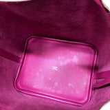 Hermes Bag Tote Bag Hand Bag Purple Based SilverHardware