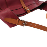 HERMES Hermes Marwari GM Rosewood Palladium Hardware - □O Stamp (around 2011) Women's Taurillon Clemence Shoulder Bag