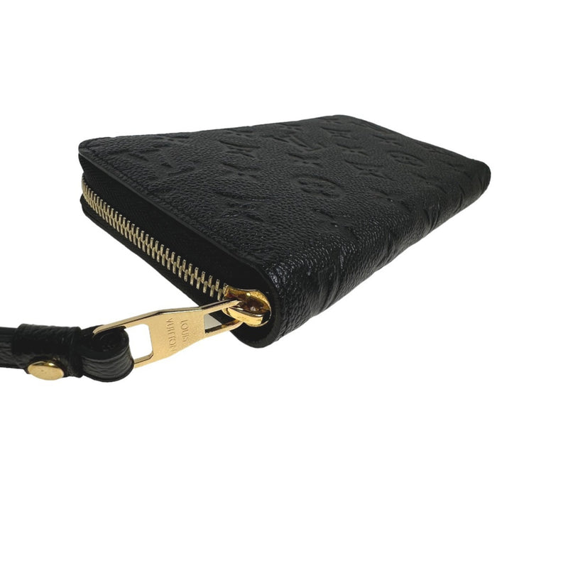 LOUIS VUITTON Long Wallet Empreinte Zippy M61864 Louis Vuitton Black