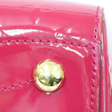 LOUIS VUITTON Louis Vuitton Handbag Monogram Verni Montana MM M90084 Rose Andian Pink Ladies