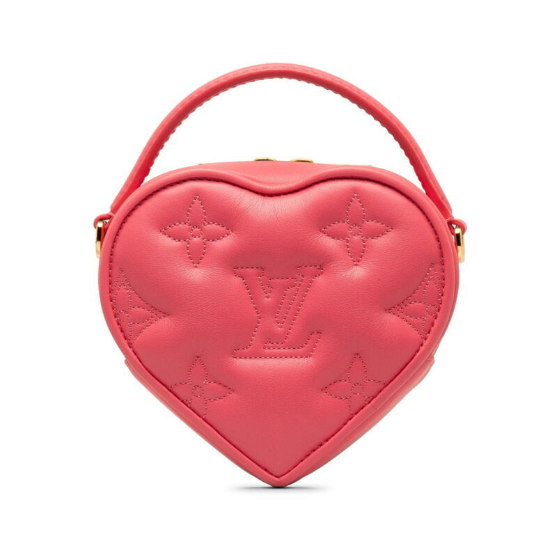 Louis Vuitton Bubble Glam Pop My Heart Handbag Chain Shoulder Bag M81893 Dragon Fruit Pink Leather Women's LOUIS VUITTON