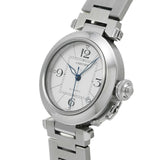 CARTIER Pasha C W31074M7 Boys SS Watch Automatic