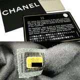 CHANEL Chanel Deca Matelasse Single Flap Leather Black Chain Bag Double Shoulder for Women and Men