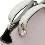 FENDI BY THE WAY Small Handbag Shoulder Bag Leather Light Purple Gray 8BL145