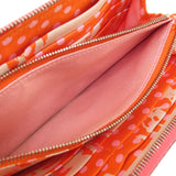 Hermes Azap Silk In Long Rose Azalee Wallet Epson Women's