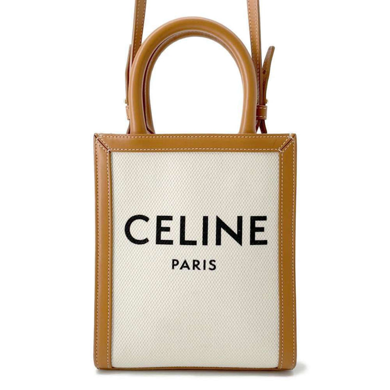 Celine Handbag Vertical Cabas 193302 CELINE Bag 2way Shoulder Tote