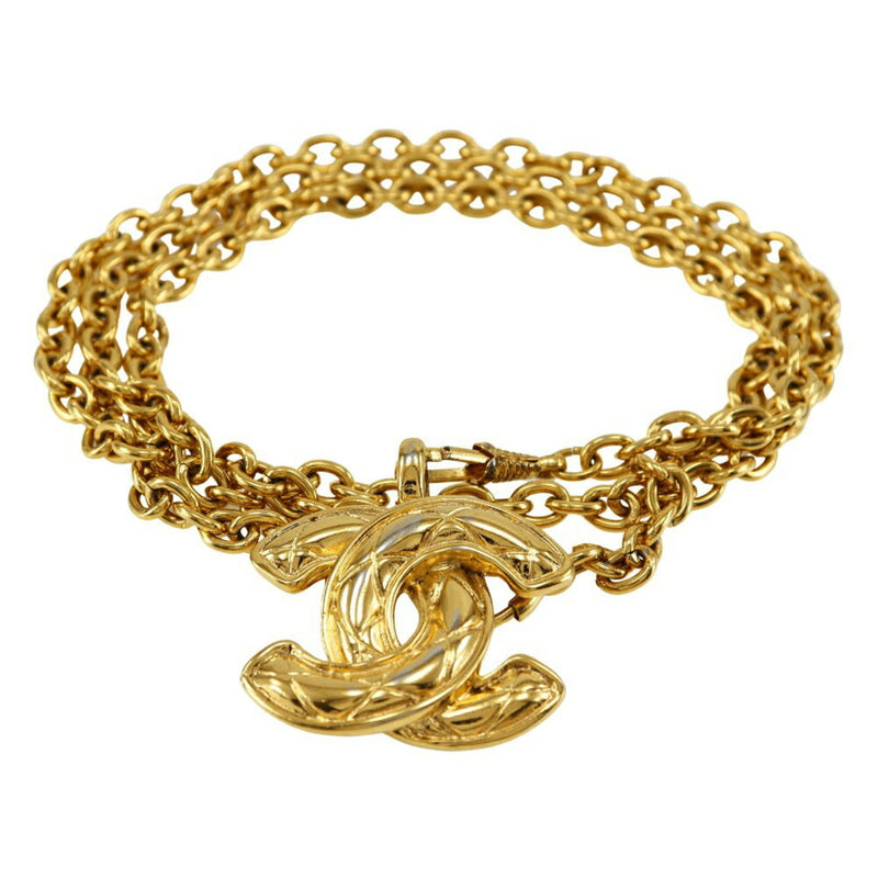 Chanel CHANEL Chain belt Belt Coco mark Gold plated Women's