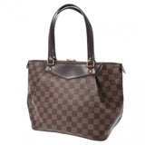 LOUIS VUITTON Damier Westminster PM Brown N41102 Women's Canvas Handbag