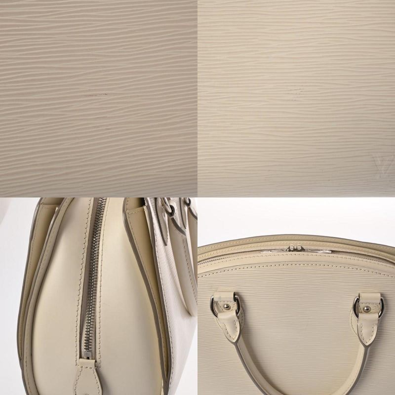 LOUIS VUITTON Epi Pont Neuf PM Ivory M59072 Women's Leather Handbag