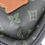 LOUIS VUITTON Louis Vuitton Fall Avenue Sling Bag Body M46344 Monogram Canvas Leather Dark Green Shoulder