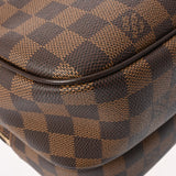 LOUIS VUITTON Damier Reporter PM SP Order Brown N45253 Unisex Canvas Shoulder Bag