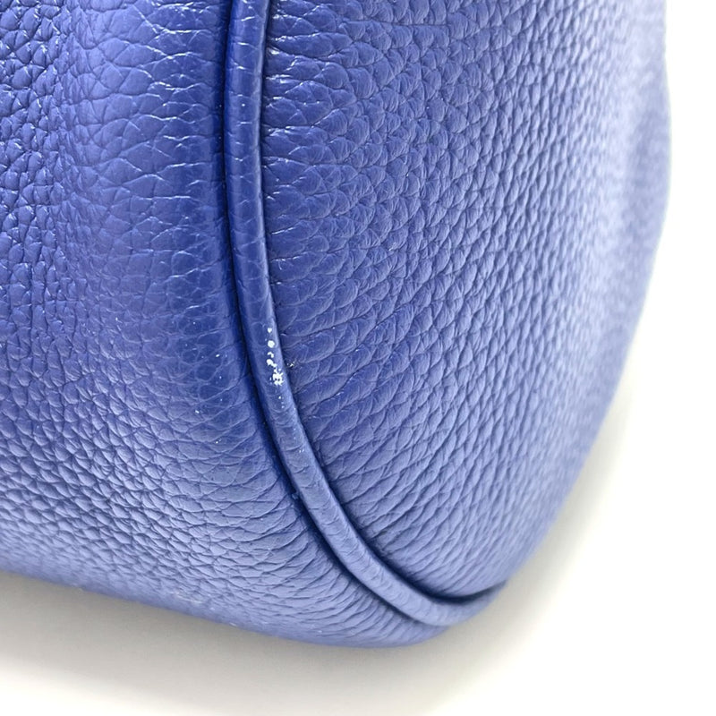 CHRISTIAN DIOR Atelier Bag Cylindrical Crossbody Shoulder Bag blue