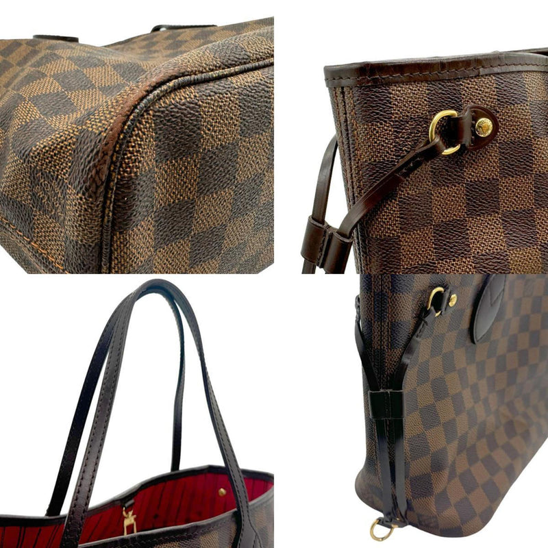 Louis Vuitton LOUIS VUITTON Handbag Tote Bag Damier Neverfull PM Canvas Ebene Men's Women's N51109 n0070