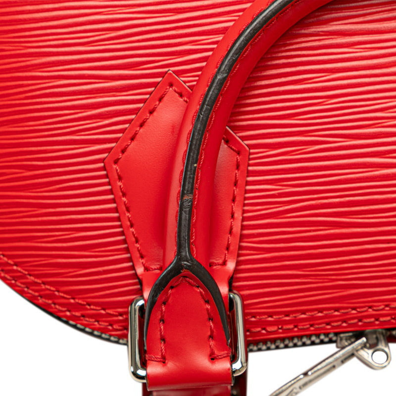 Louis Vuitton Epi Alma BB Handbag Shoulder Bag M41160 Coquelicot Red Leather Women's LOUIS VUITTON