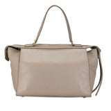 Celine Ring Small Light Taupe Handbag Tote Bag 176203 Greige Smooth Leather Women's CELINE