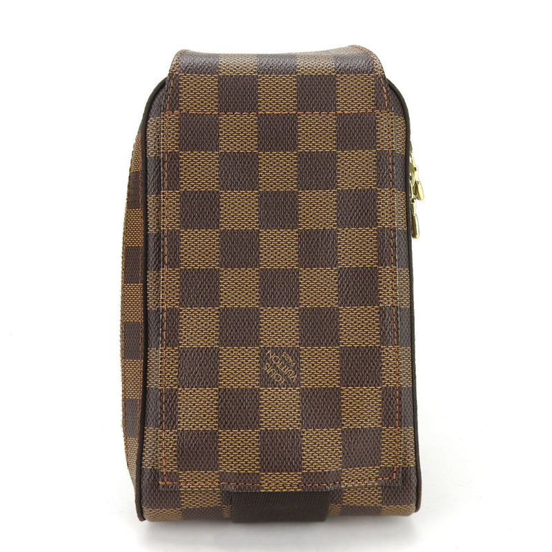 Louis Vuitton Body Bag Geronimos N51994 Damier Canvas Coated Ebene Brown Women's Men's LOUIS VUITTON