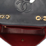 Chanel Deca Matelasse 34 Shoulder Bag Lambskin Black Women's CHANEL Chain