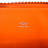 HERMES Bolide 31 Handbag Shoulder Bag Taurillon Clemence Leather Orange