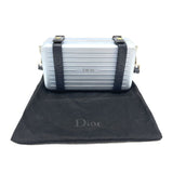 CHRISTIAN DIOR 2DRCA295YWT Rimowa collaboration wallet Bag 2WAY Wallet Travel case blue