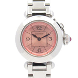 CARTIER Miss Pasha watch, stainless steel, ladies, pink, W3140008