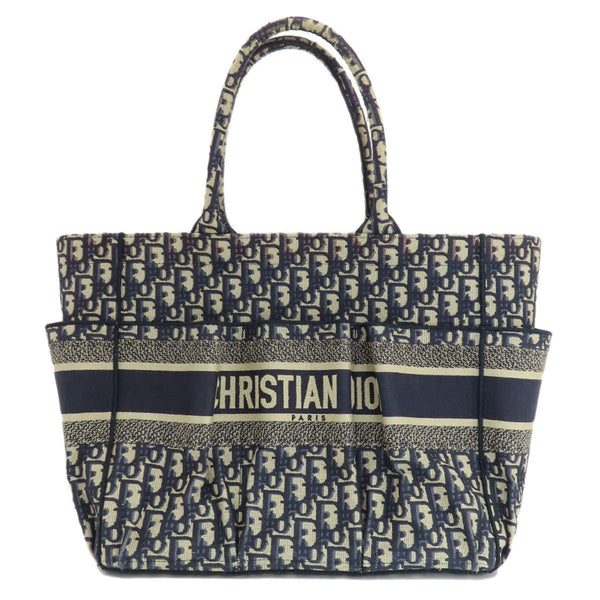 Christian Dior Trotter Pattern Tote Bag Canvas Women's