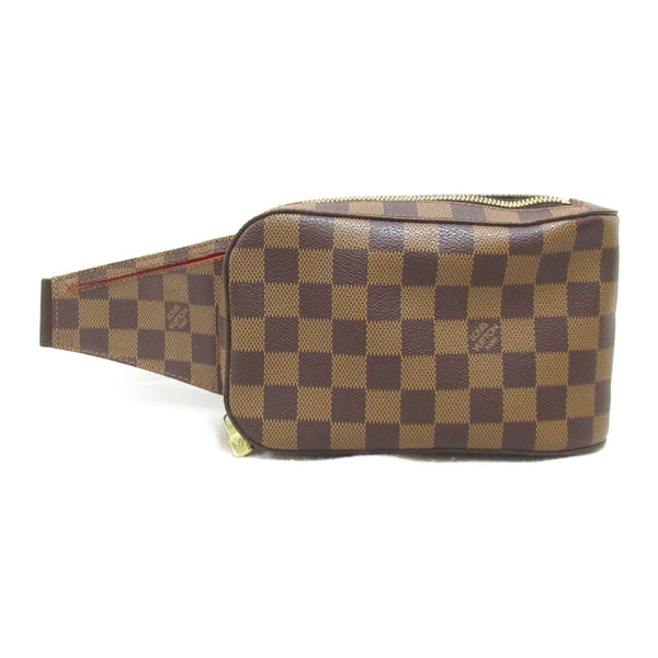 Louis Vuitton LOUIS VUITTON Geronimos Waist Bag Body Coated Canvas Damier Men's Brown N51994