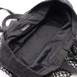 BALENCIAGA 24 7 MEDIUM Tote Bag Denim Nylon Women's Black 7918092A71069