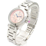 CARTIER Miss Pasha watch, stainless steel, ladies, pink, W3140008