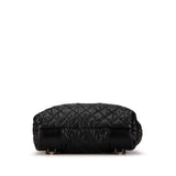 CHANEL Coco Cocoon Mark Backpack 7094 Black Lambskin Women's