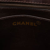 Chanel Coco Mark Matelasse Handbag Brown Leather Women's CHANEL