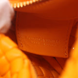 BOTTEGA VENETA Padded Jodie Intrecciato Handbag Bag Leather Women's Orange 691193V01D07003