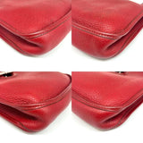 Hermes Vespa TPM Shoulder Bag Taurillon Red Leather Mantel Chain CHANEL