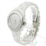 CHANEL J12 33mm H7419 Ladies Watch White Dial Ceramic Quartz