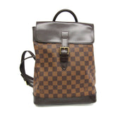 Louis Vuitton Damier Soho N51132 Women's Backpack Ebene