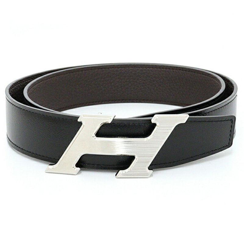 HERMES H Speed Constance Ash Belt Reversible Togo Box Calf