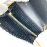 Gucci 652681 Jackie 1961 Long Wallet Black Gold