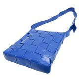 Bottega Veneta Cassette Women,Men Leather Shoulder Bag Royal Blue