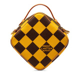 Louis Vuitton Damier Pop Chess Shoulder Bag N40562 Jaune Matte Yellow PVC Leather Men's LOUIS VUITTON