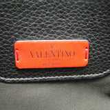 Valentino Garavani Lock Studs Women,Men Leather Shoulder Bag,Tote Bag Black