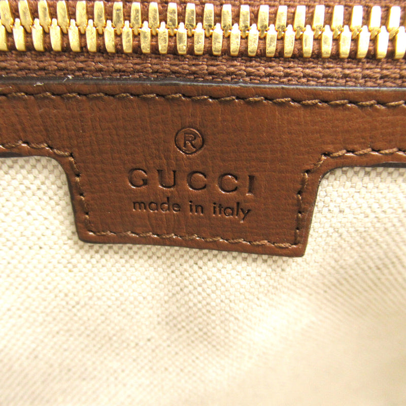 GUCCI GG Supreme Interlocking G Brown PVC coated canvas 67589192THG8563