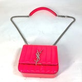 Saint Laurent Paris 538439 YSL Chain Crossbody bag Shoulder Bag Pink Based