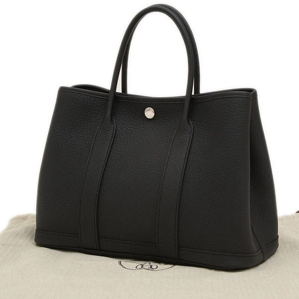 Hermes Garden TPM Handbag Negonda Black B Stamp