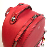 Fendi 8BZ038 Valentine limited color studs Backpack Backpack Red Red