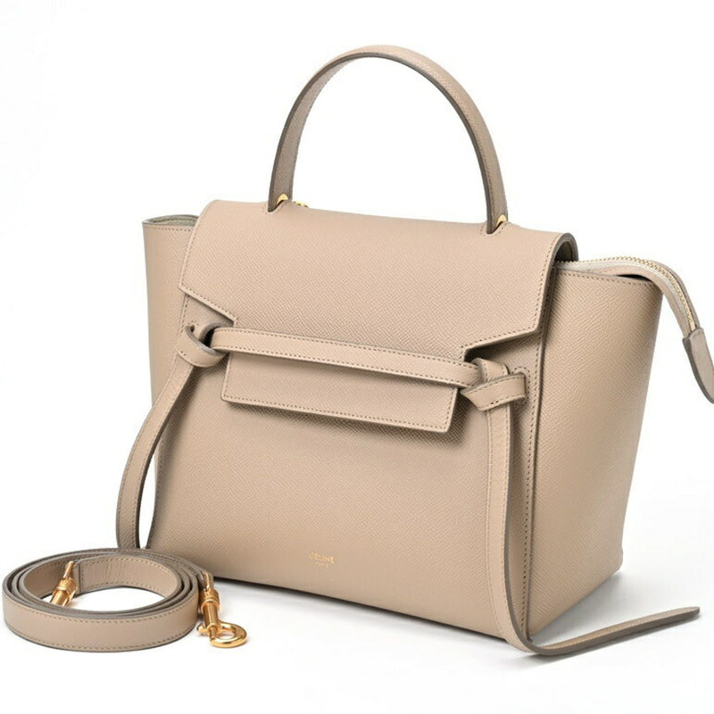 CELINE Belt Bag Micro 189153ZVA.18LT Light Taupe E-156290