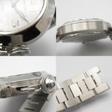 CARTIER Pasha Wristwatch Stainless Steel Men's Women's Grey W31023M7