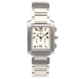 Cartier Tank Francaise Watch, Stainless Steel 2653 Quartz Men's CARTIER