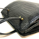 Hermes Bag Kisslock Hand Bag Black