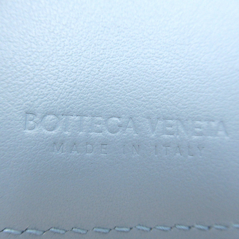 BOTTEGA VENETA Two fold wallet Gray Blue Light Graphite/Ice Calfskin (cowhide) 749455VBWD51410